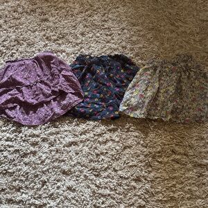 Old Navy & Jumping Beans Kids Floral Skirts Set - Purple, Navy, Yellow